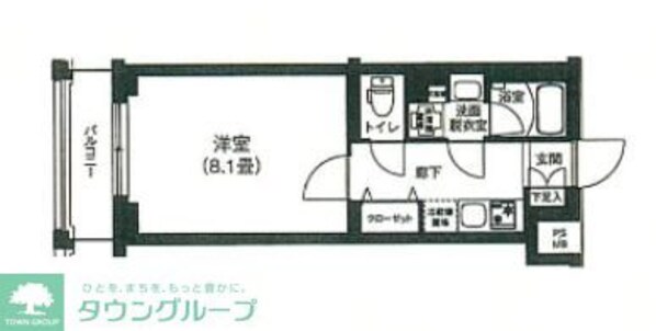 ルフレプレミアム上北沢の物件間取画像